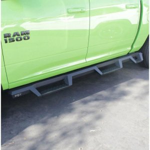 Dodge 1500 Crew Cab Nerf Bars - Westin - HDX Drop Wheel to Wheel - Textured Black - `09-`18 Dodge 1500 Crew Cab Nerf Bars - Westin - HDX Drop Wheel to Wheel - Textured Black - `09-`18