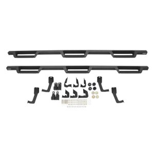 Dodge Ram Nerf Bars - Westin - HDX Drop Wheel-To-Wheel, Steel with Black Steel Step Pads - Textured Black Steel - `10-`18