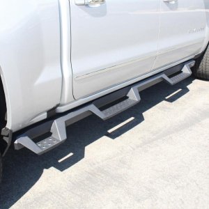 Chevrolet Silverado 1500 Nerf Bars - Westin - HDX Drop - Textured Black - `07-`18
