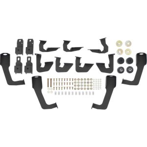 Chevrolet Silverado Nerf Step Bars - Westin - HDX Drop Wheel-to-Wheel - Textured Black - `07-`18