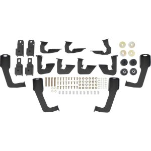 Chevrolet Silverado 3500 Nerf Step Bars - Westin - HDX Drop Wheel-to-Wheel - Textured Black - `07-`19