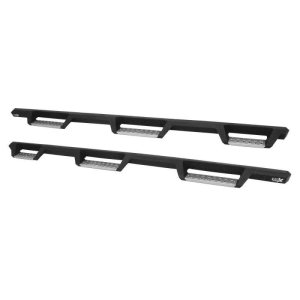 Chevrolet Silverado 2500 Nerf Step Bars - Westin - HDX Drop Wheel to Wheel - Textured Black - `07-`19