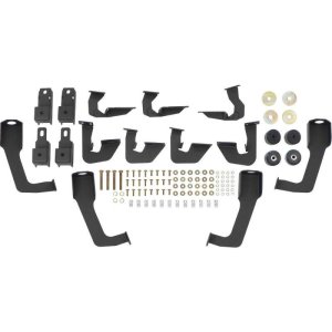 Chevrolet Silverado 2500 Nerf Step Bars - Westin - HDX Drop Wheel to Wheel - Textured Black - `07-`19