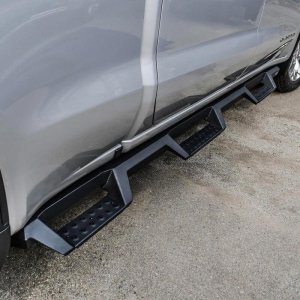 GMC Sierra 1500 Nerf Step Bars - Westin - HDX Drop Wheel-to-Wheel - Textured Black - `19-`22