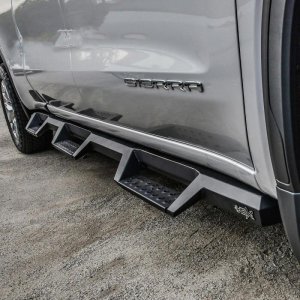 GMC Sierra 1500 Nerf Step Bars - Westin - HDX Drop Wheel-to-Wheel - Textured Black - `19-`22