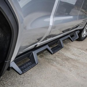 GMC Sierra 1500 Nerf Step Bars - Westin - HDX Drop Wheel-to-Wheel - Textured Black - `19-`22