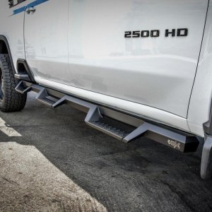 Chevrolet Silverado 2500 Nerf Bars - Westin - HDX Drop - Textured Black - 2020