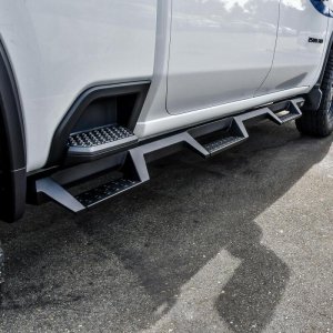 Chevrolet Silverado 2500 Nerf Bars - Westin - HDX Drop - Textured Black - 2020