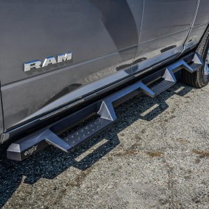 Ram 3500 Nerf Bars - Westin - HDX Drop - Textured Black - `19-`20