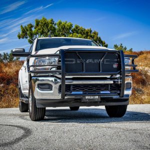 Dodge Ram 3500 Grille Guard - Westin - HDX Modular - Black - `19-`22