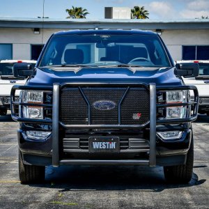 Ford F-150 Grille Guard - Westin - HDX Modular - Semi Gloss Black - `21-`22