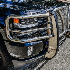 Chevrolet Silverado 1500 Grille Guard - Westin - HDX - Polished Stainless Steel - `16-`18
