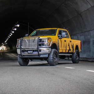 Ford F-350 Grille Guard - Westin - HDX - Polished Stainless Steel - `17-`18