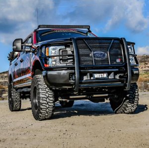 Ford F-250 Grille Guard - Westin - HDX - Black - `17-`18