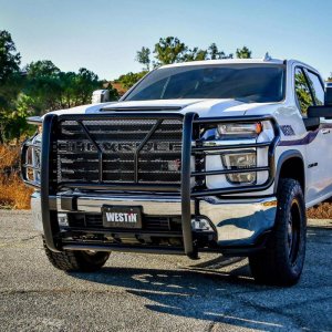 Chevrolet Silverado 2500 Grille Guard - Westin - HDX - Black - `20-`27