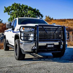 Chevrolet Silverado 2500 Grille Guard - Westin - HDX - Black - `20-`27