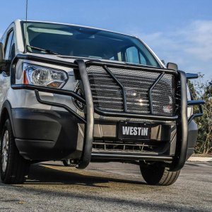 Ford Transit Grille Guard - Westin - HDX - Black - `15-`21
