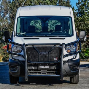 Ford Transit Grille Guard - Westin - HDX - Black - `15-`21