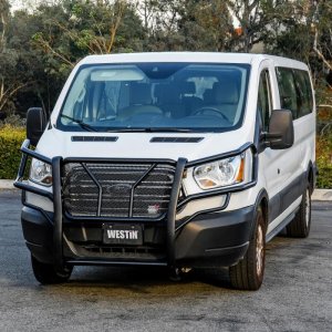 Ford Transit Grille Guard - Westin - HDX - Black - `15-`21