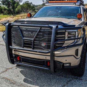 GMC Sierra 1500 Grille Guard - Westin - HDX - Black - `22-`25 GMC Sierra 1500 Grille Guard - Westin - HDX - Black - `22-`25