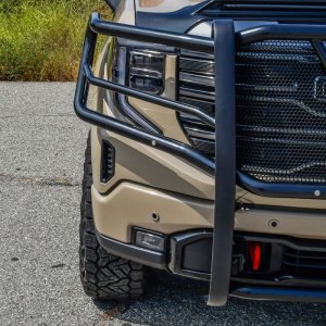 GMC Sierra 1500 Grille Guard - Westin - HDX - Black - `22-`25 GMC Sierra 1500 Grille Guard - Westin - HDX - Black - `22-`25