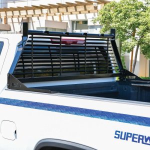Chevrolet Silverado Headache Rack - Westin - HDX Commercial Grade - Black - `99-`18