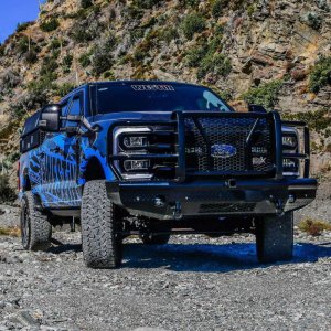 Ford F350 Front Bumper - Westin - HDX Bandit - Textured Black - `23-`27