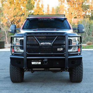 Ford F-350 Front Bumper - Westin - HDX Bandit - Textured Black - `17-`19 Ford F-350 Front Bumper - Westin - HDX Bandit - Textured Black - `17-`19