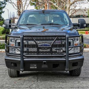 Ford F-350 Front Bumper - Westin - HDX Bandit - Textured Black - `17-`19 Ford F-350 Front Bumper - Westin - HDX Bandit - Textured Black - `17-`19