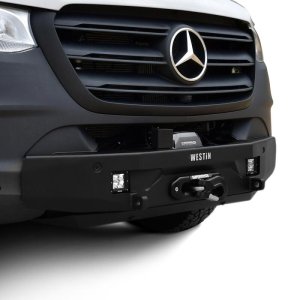 Mercedes-Benz Sprinter Bumper - Front - Westin - Pro-Series Mid Width - Textured Black - `19-`23