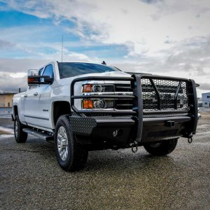 Chevrolet Silverado 2500 Bumper - Front - Westin - HDX Bandit - Black - `15-`19