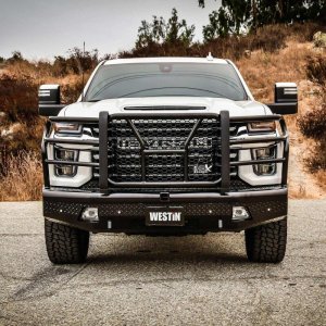 Chevrolet 3500 Bumper - Front - Westin - HDX Bandit - Black - `20-`21