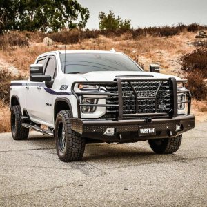 Chevrolet 3500 Bumper - Front - Westin - HDX Bandit - Black - `20-`21