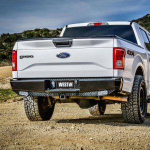 Ford F-150 Bumper - Rear - Westin - HDX Bandit - Black - `15-`20