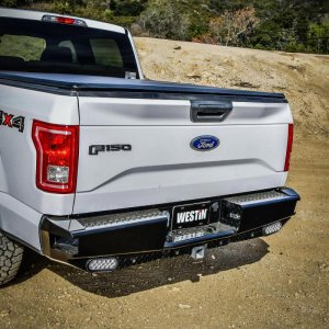 Ford F-150 Bumper - Rear - Westin - HDX Bandit - Black - `15-`20