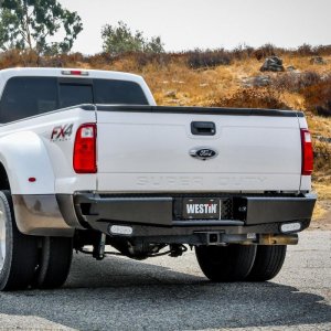 Ford F-350 Rear Bumper - Westin - HDX Bandit - Black - `11-`16 Ford F-350 Rear Bumper - Westin - HDX Bandit - Black - `11-`16