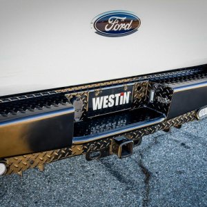 Ford F-250 Bumper - Rear - Westin - HDX Bandit - Black - `17-`21