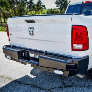 Ram 1500 Bumper - Rear - Westin - HDX Bandit - Black - `09-`18 Ram 1500 Bumper - Rear - Westin - HDX Bandit - Black - `09-`18