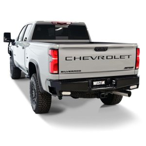 Chevrolet Silverado 1500 Bumper - Rear - Westin - HDX Bandit - Black - `19-`20