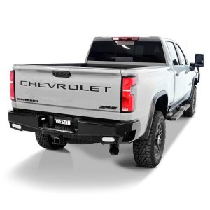 Chevrolet Silverado 1500 Bumper - Rear - Westin - HDX Bandit - Black - `19-`20