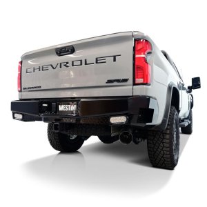 Chevrolet Silverado 1500 Bumper - Rear - Westin - HDX Bandit - Black - `19-`20