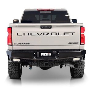 Chevrolet Silverado 1500 Bumper - Rear - Westin - HDX Bandit - Black - `19-`20