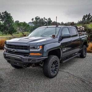GMC Sierra 1500 Bumper - Front - Westin - Pro-Mod - Textured Black - `16-`19