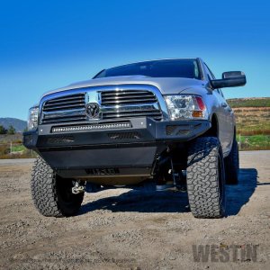 Ram 1500 Bumper - Front - Westin - Pro-Mod - Textured Black - `13-`18 Ram 1500 Bumper - Front - Westin - Pro-Mod - Textured Black - `13-`18