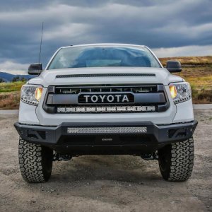 Toyota Tundra Bumper - Front - Westin - Pro-Mod - Textured Black - `14-`21 Toyota Tundra Bumper - Front - Westin - Pro-Mod - Textured Black - `14-`21