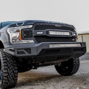Ford F-150 Bumper - Front - Westin - Pro-Mod - Textured Black - `18-`19 Ford F-150 Bumper - Front - Westin - Pro-Mod - Textured Black - `18-`19