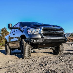 Ram 1500 Bumper - Front - Westin - Pro-Mod - Textured Black - 2019 Ram 1500 Bumper - Front - Westin - Pro-Mod - Textured Black - 2019