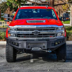 Chevrolet Silverado 1500 Bumper - Front - Westin - Pro-Series - Textured Black - `16-`18