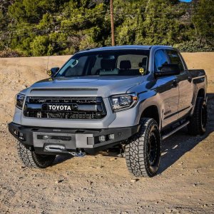 Toyota Tundra Bumper - Front - Westin - Pro-Series - Textured Black - `14-`21 Toyota Tundra Bumper - Front - Westin - Pro-Series - Textured Black - `14-`21