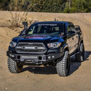 Toyota Tacoma Bumper - Front - Westin - Pro-Series - Textured Black - `16-`23